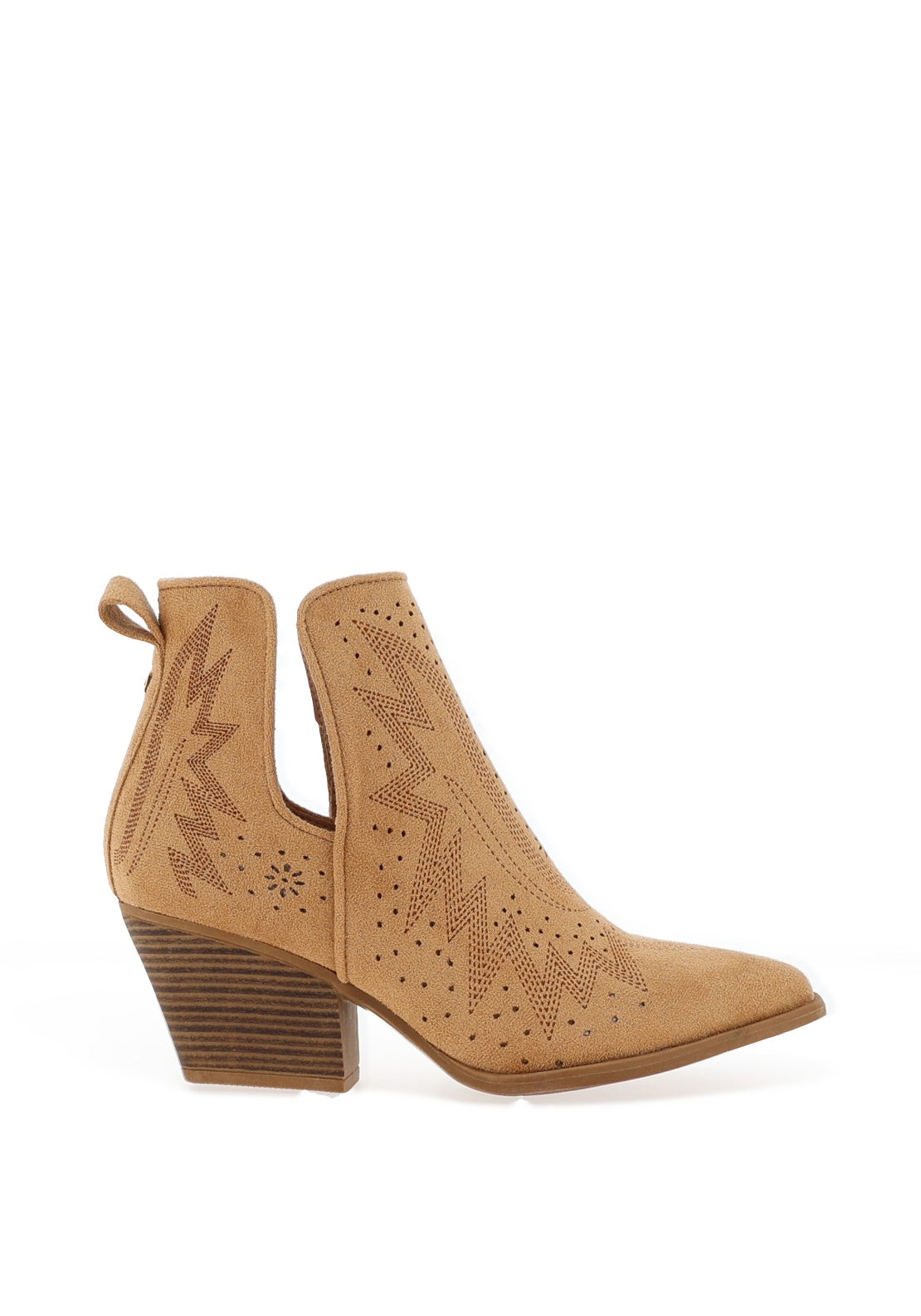 Una Healy Cadillac Ranch Western Heeled Boots, Tuscan