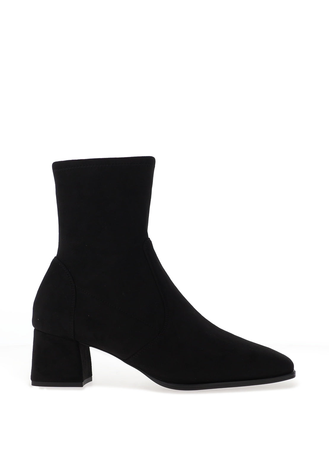 Unisa Lantos Square Toe Ankle Boots, Black