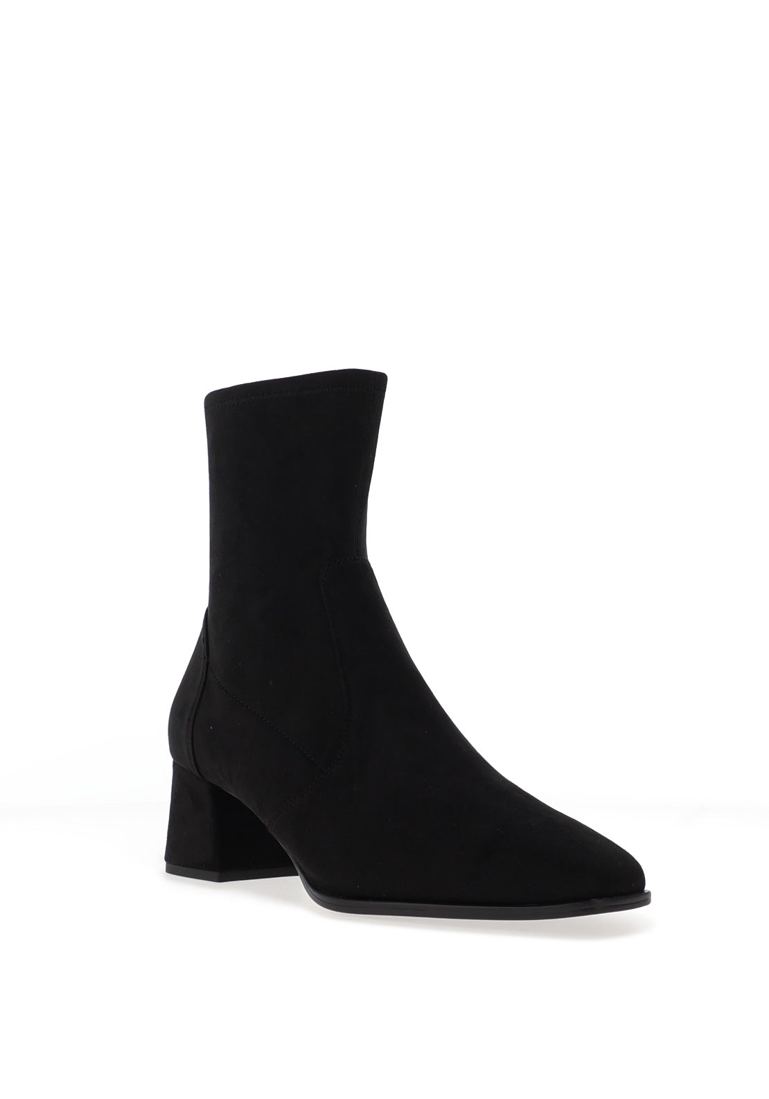 Unisa Lantos Square Toe Ankle Boots, Black