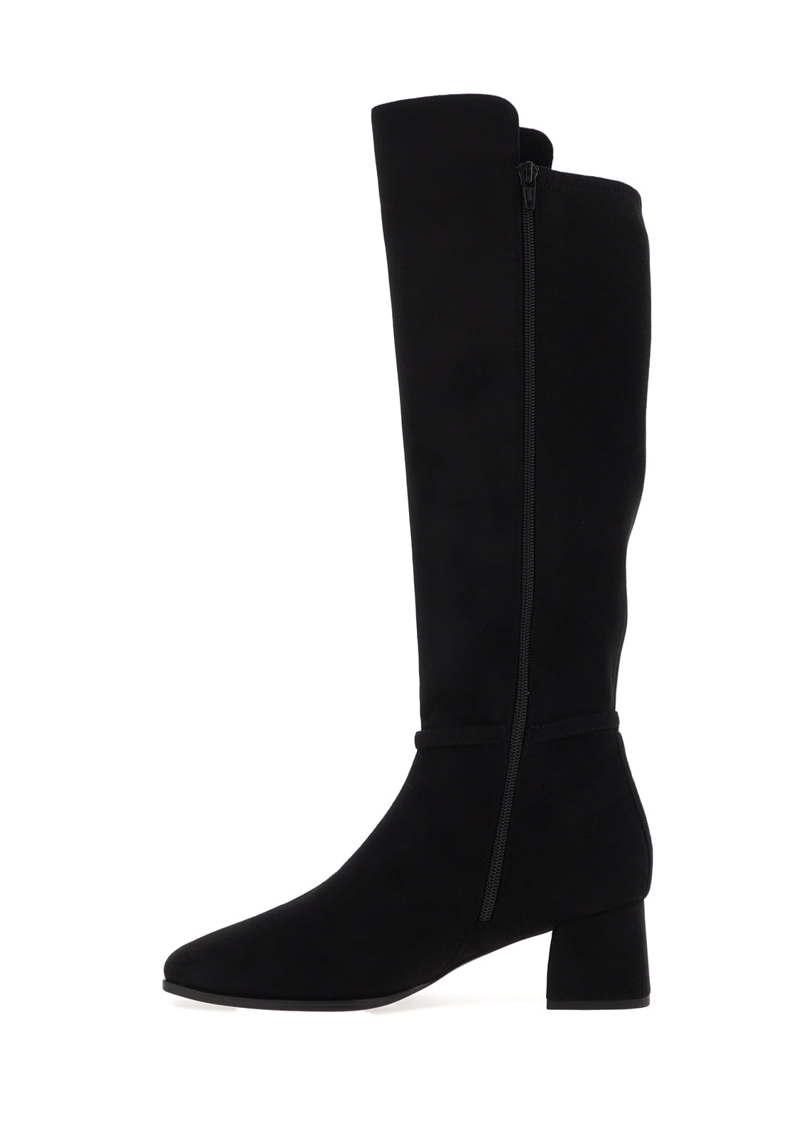 Unisa Lenz Soft Touch Knee High Boots, Black