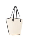 Valentino Covent Extra Large Tote Bag, Beige & Black