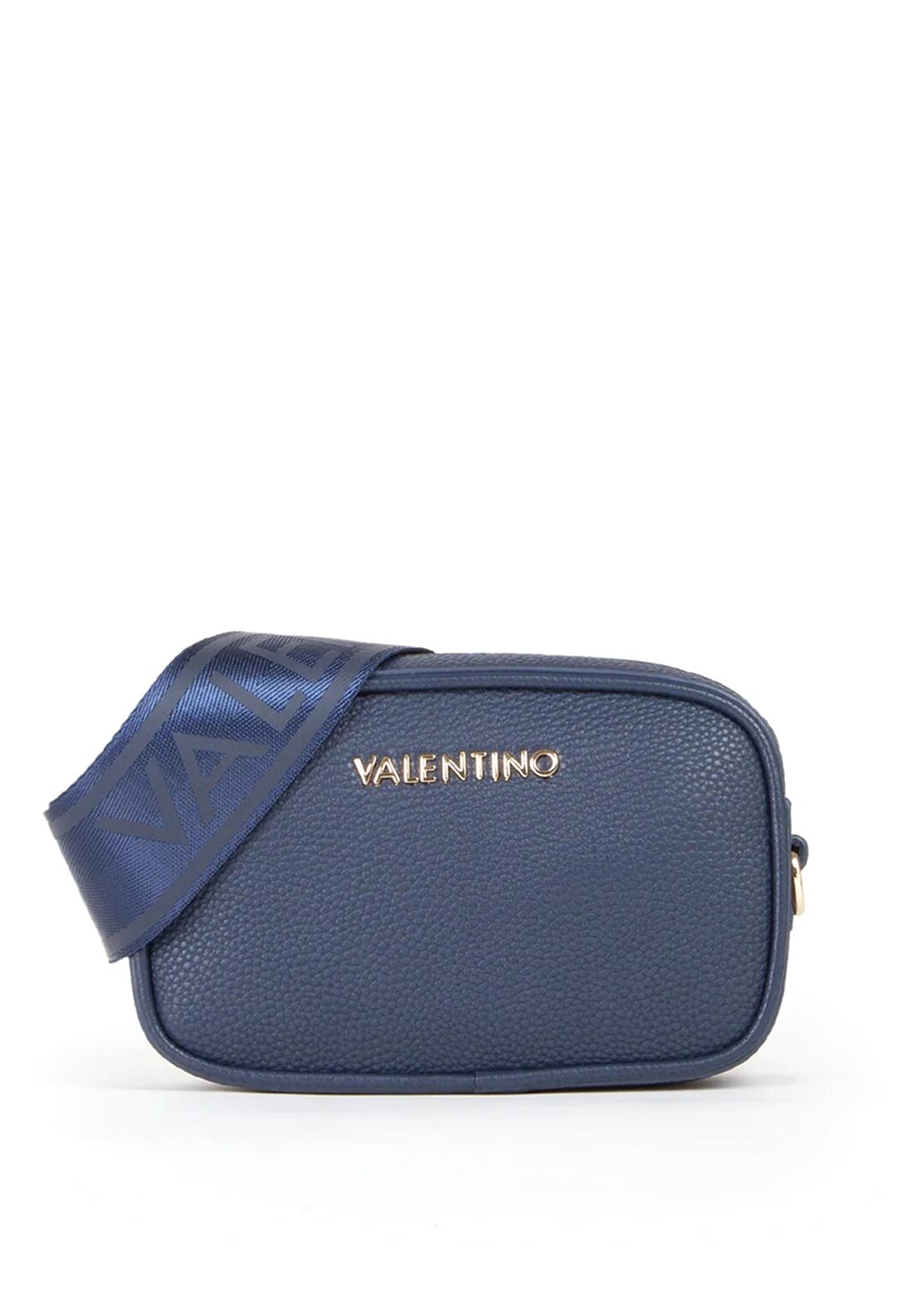 Valentino Miramar Mini Camera Crossbody Bag, Navy - McElhinneys