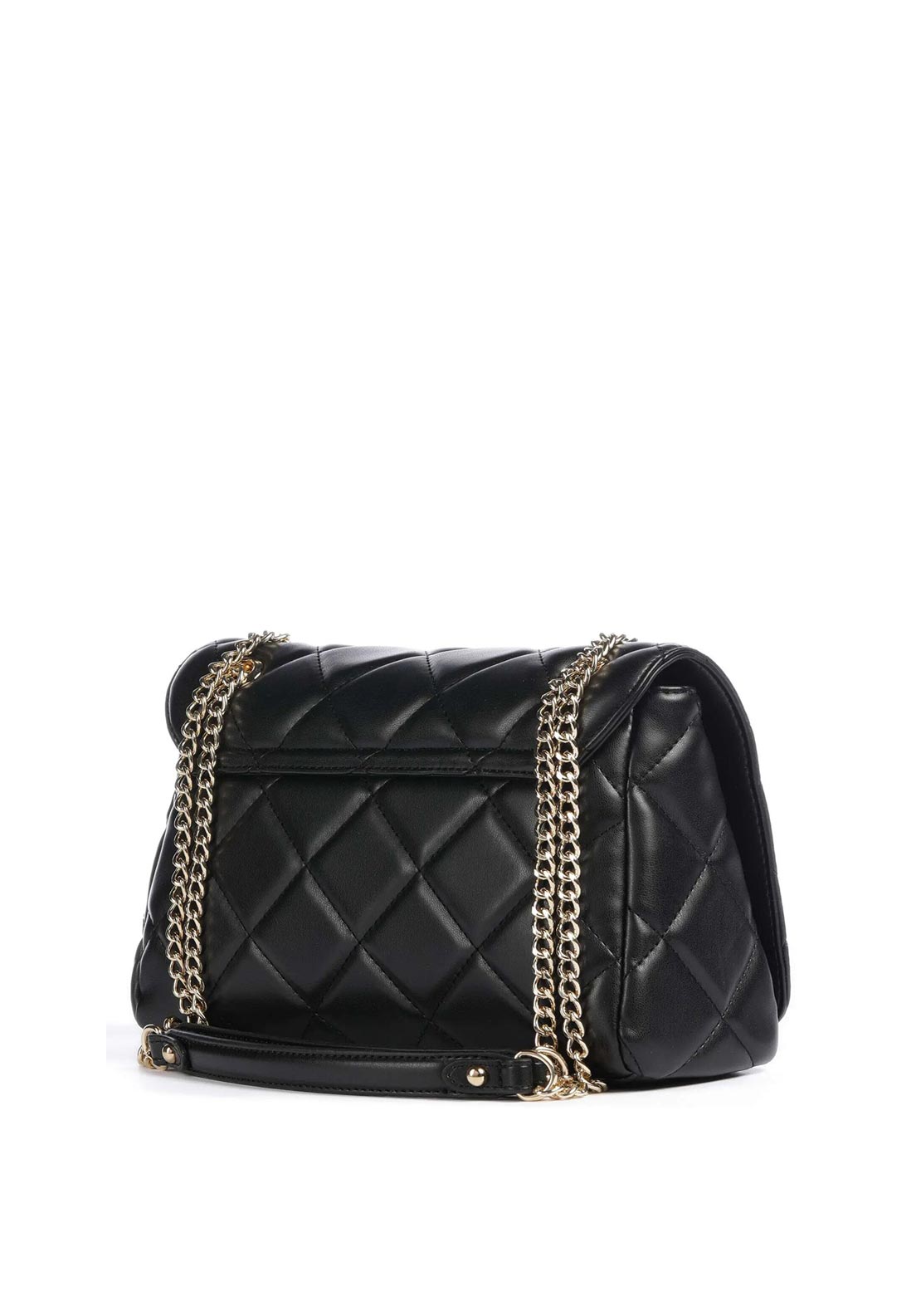 Valentino Ocarina Quilted Medium Convertible Crossbody Bag, Black