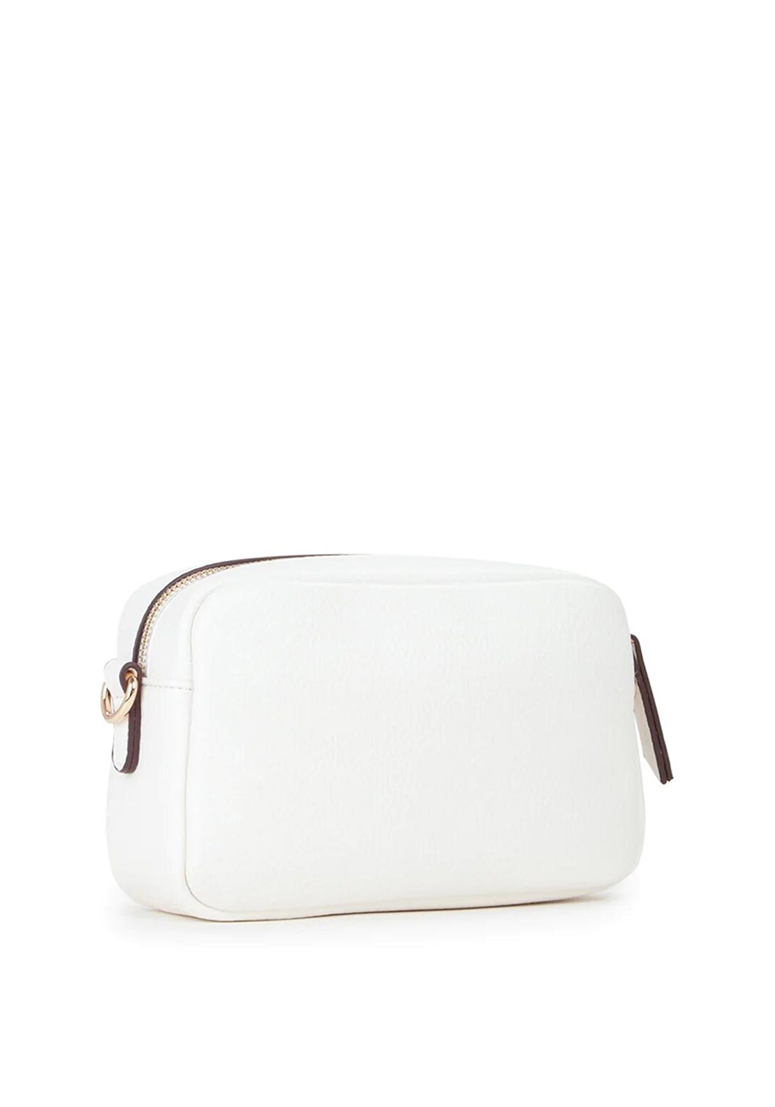 Valentino Samantha Mini Camer Crossbody Bag, White