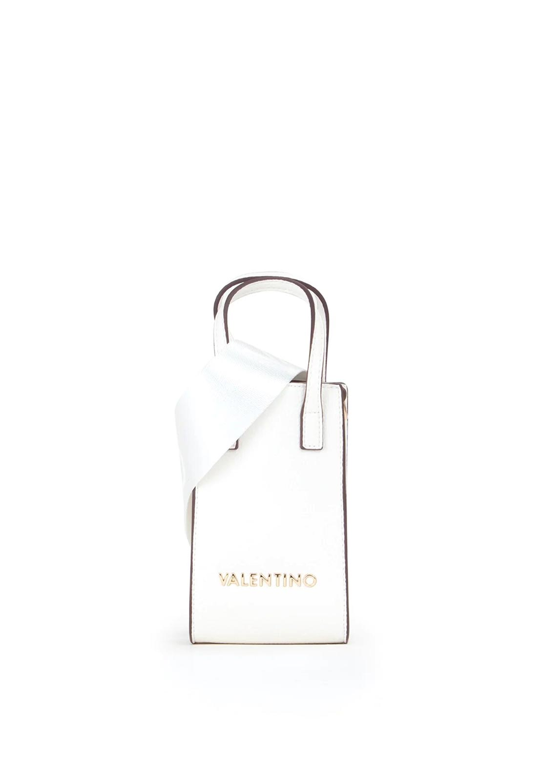 Valentino Samantha Smartphone Mini Crossbody Bag, White