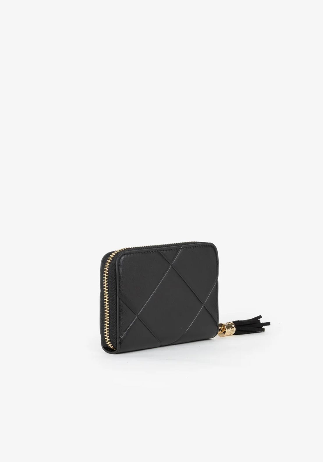 Valentino Astrid Small Zip Around Purse, Black