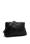 Valentino Quilted Clapham Shoulder Bag, Black