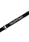Valentino Logo Crossbody Strap, Black