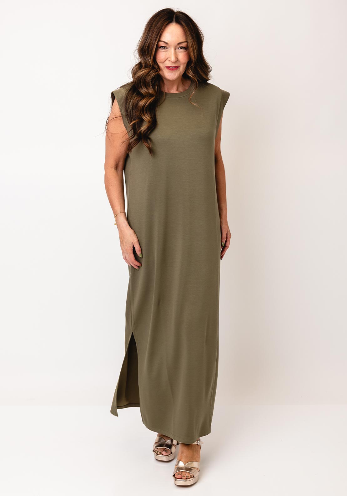 Vero Moda Cofta Sleeveless Dress, Green