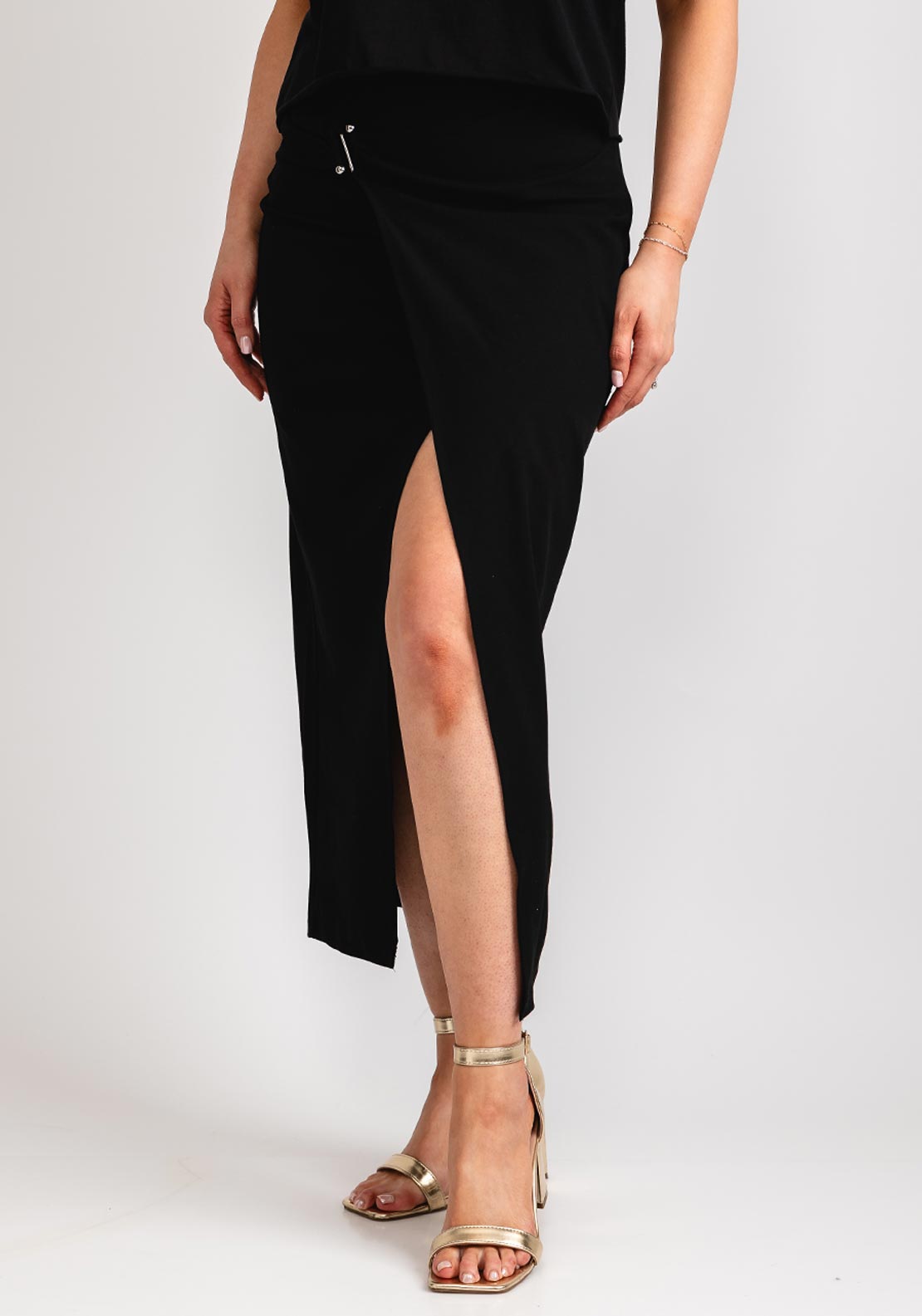 Tata Cliq Good Quality Black Pencil Skirt Fashion Long Khaki