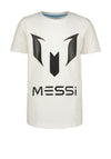 Vingino x Messi Logo Short Sleeve Tee, Real White