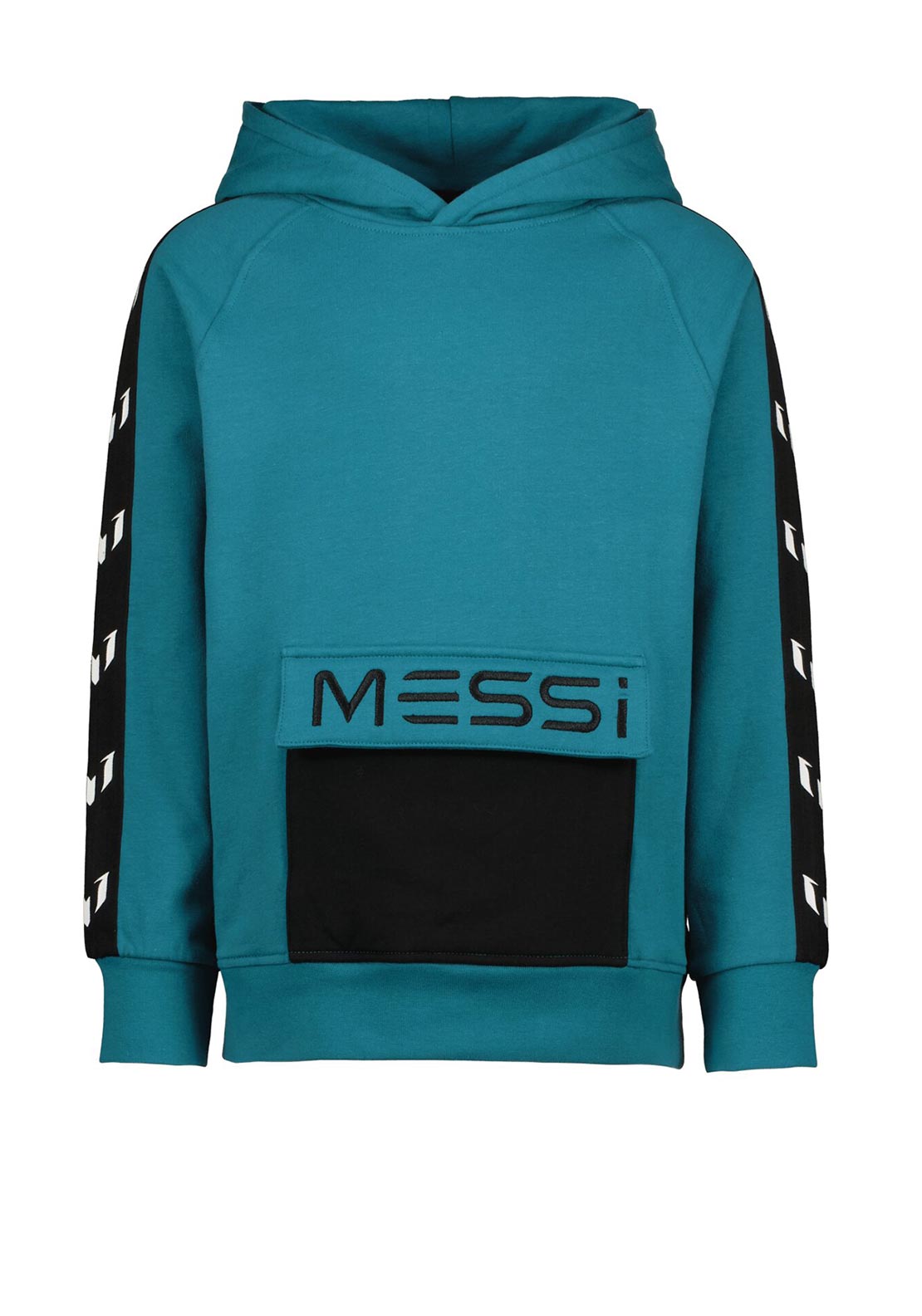 Vingino X Messi Neonell Long Sleeve Hoody, Deep Sea McElhinneys