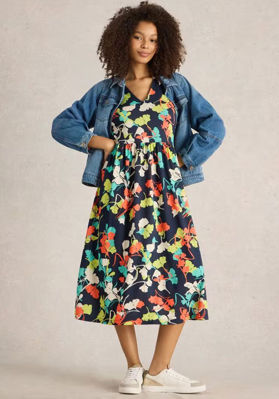 knee length dresses for ladies White Stuff Lucy Eco Vera Midi Dress – Wards Group Ltd