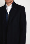 White Label Archer Double Layered Coat, Navy