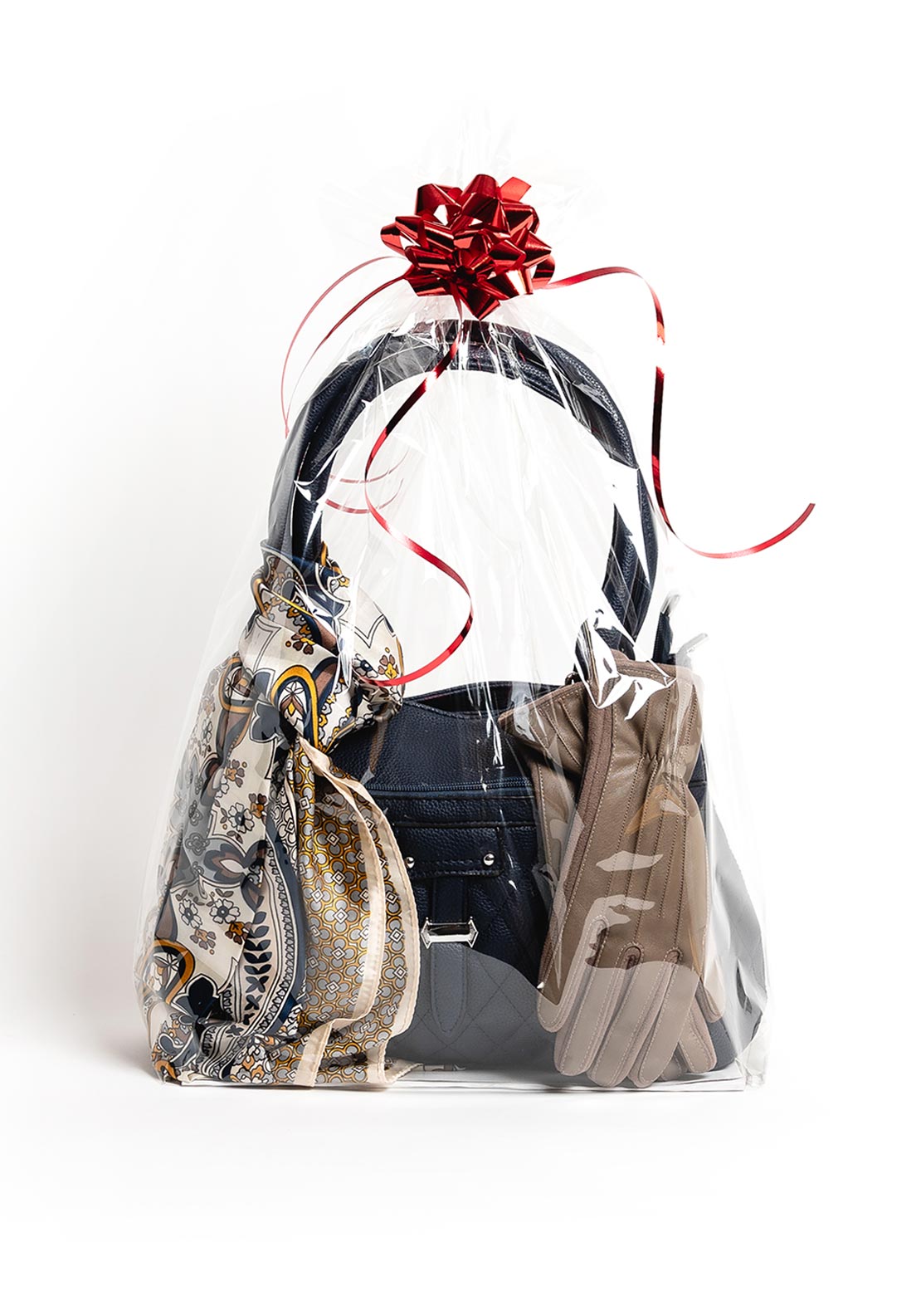 Zen Collection Medium Satchel Bag Gift Set, Navy
