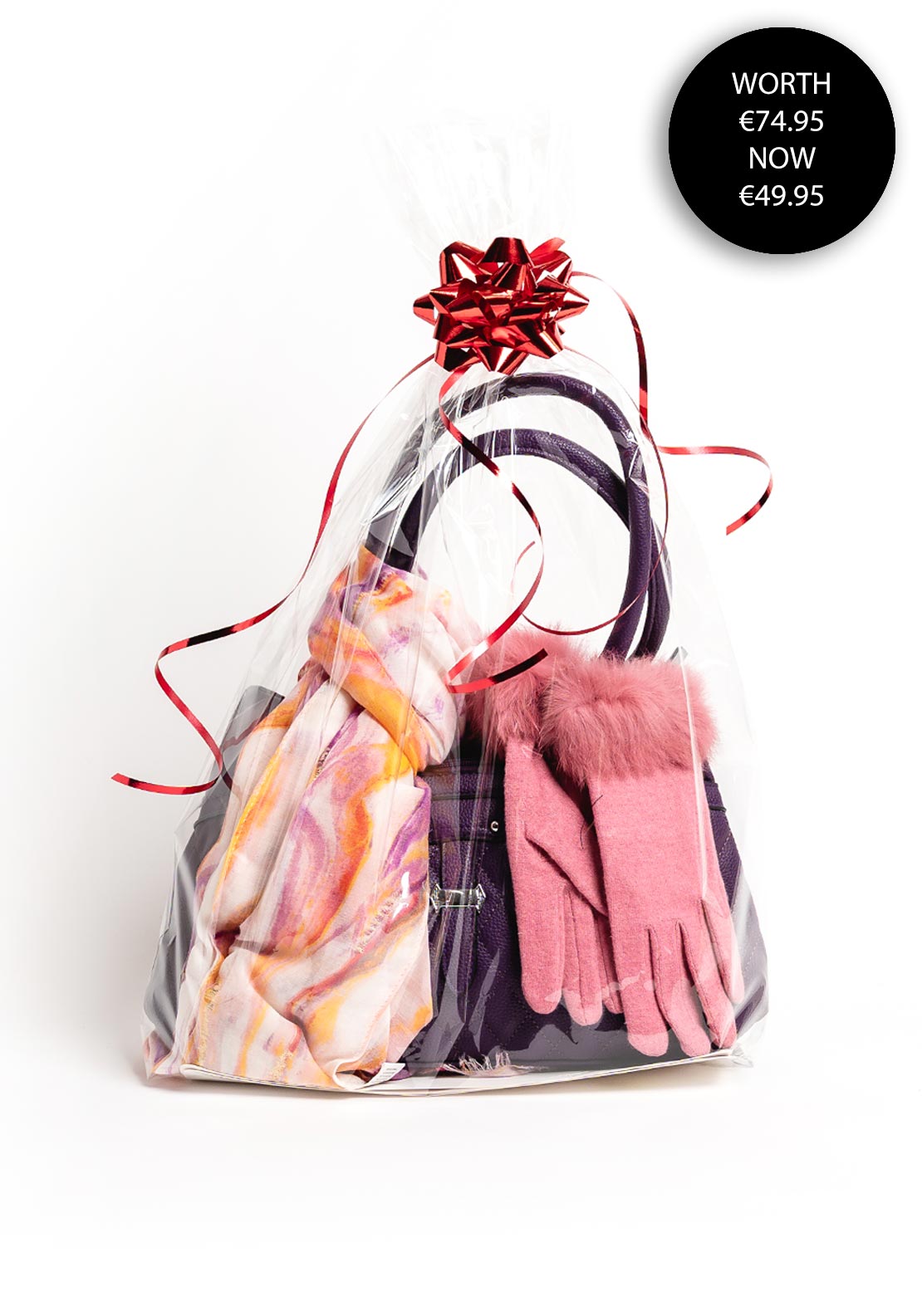 Zen Collection Medium Satchel Bag Gift Set, Purple
