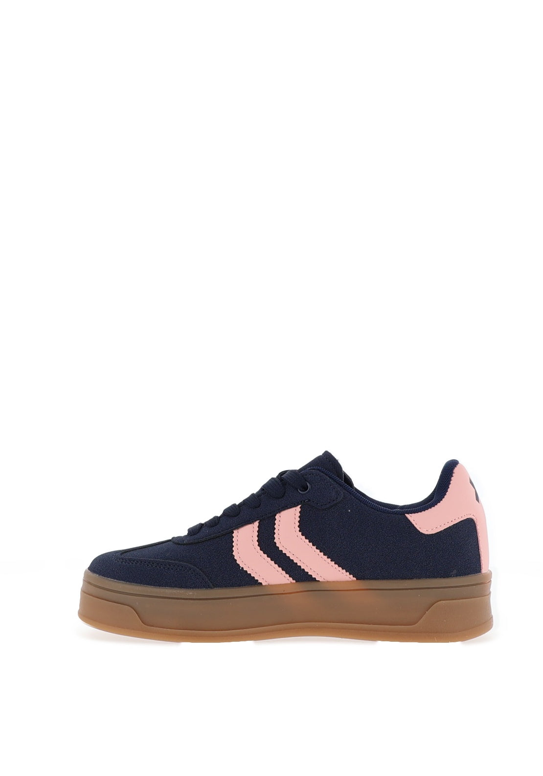 XTI Platform Lace Up Trainer, Navy