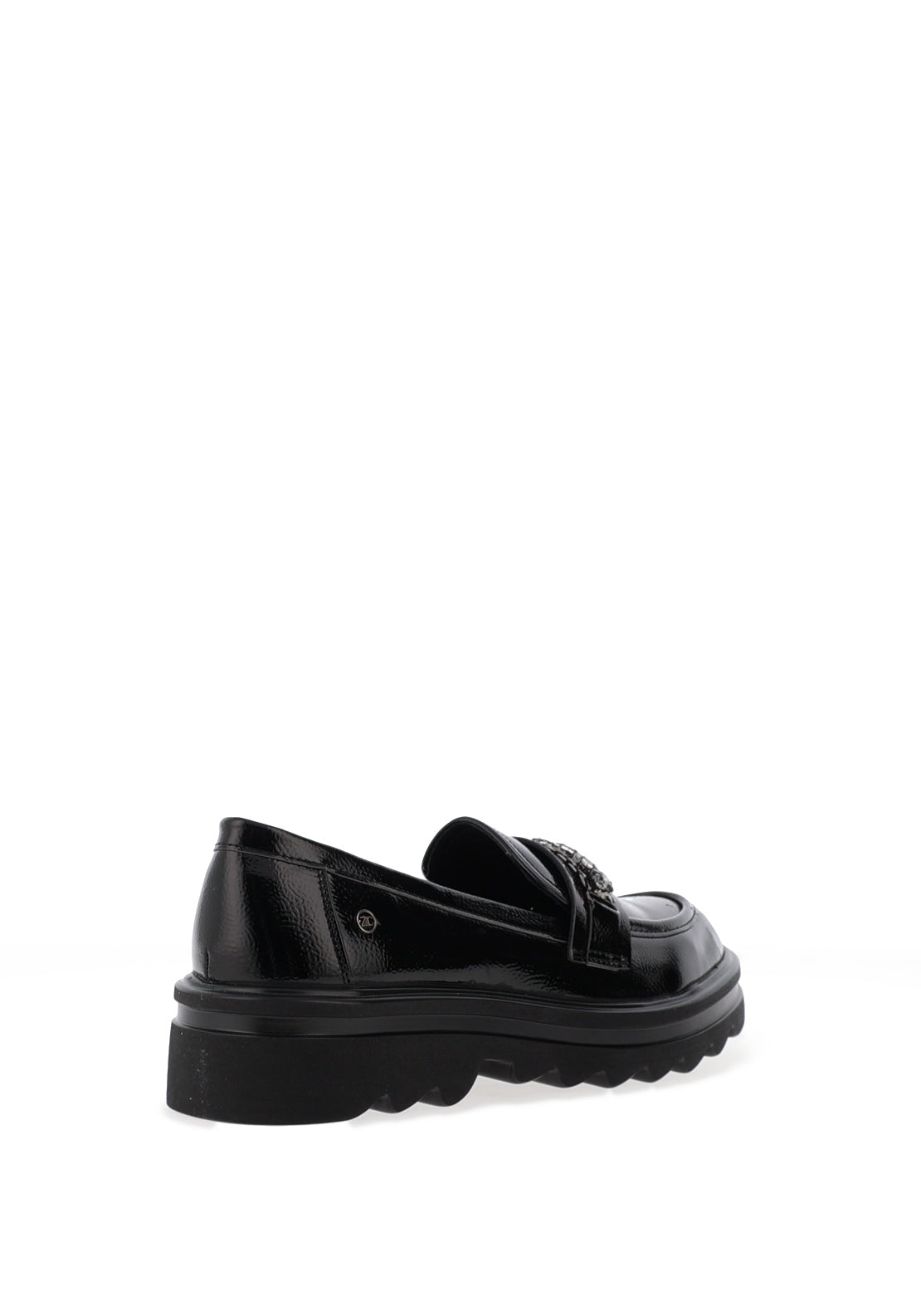 Zanni & Co Shiraoi Embellished Loafers, Black