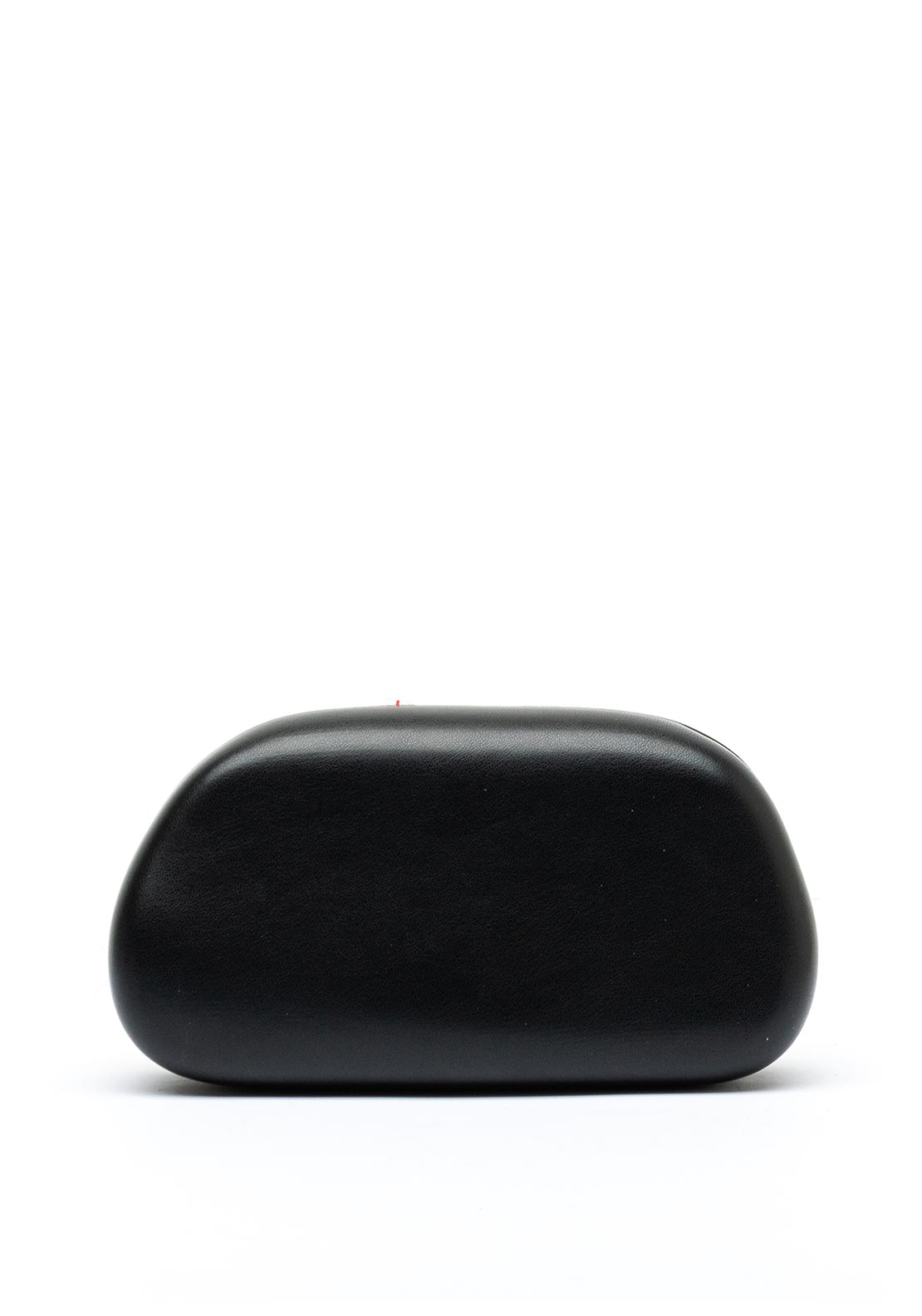 Zen Collection Faux Leather Mini Clutch Bag, Black