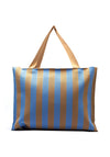 Zen Collection Large Woven Beach Tote Bag, Blue
