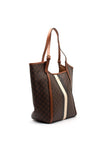Zen Collection Imperial Print Tote Bag, Brown