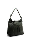 Zen Collection Tassel Hobo Shoulder Bag, Green