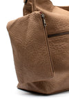 Zen Collection Tassel Hobo Shoulder Bag, Soil