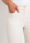 Zerres Cora Cropped Slim Comfort Jeans, Buff