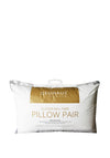Neuhaus 2 Pack Luxury Cotton Check Clusterball Pillows