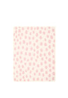 Biederlack Reversible Cotton Blanket, Pink & White