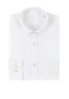 1880 Club Boys Toulon Newton Plain Shirt, White