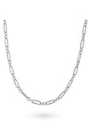 24Kae Chain Link Necklace, Silver