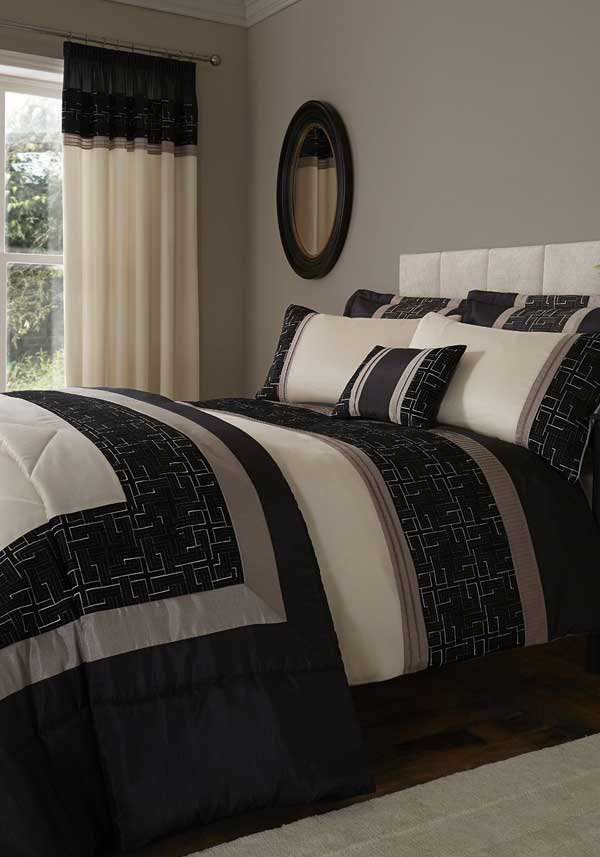 Catherine Lansfield Home Signature Collection Geo Embellished Boudoir