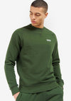 Barbour International Essential Crewneck Sweatshirt, Kombu Green