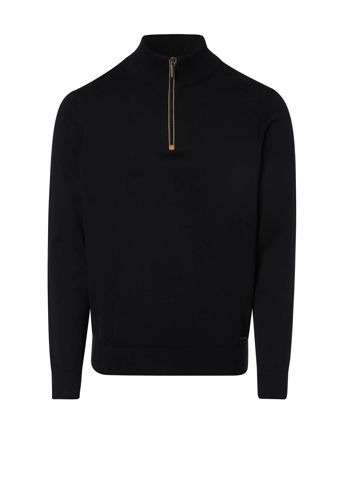 Bugatti Troyer Half Zip Sweater, Navy McElhinneys - Main Image