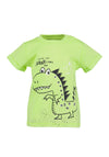 Blue Seven Baby Boy Roarsome Day Tee, Green