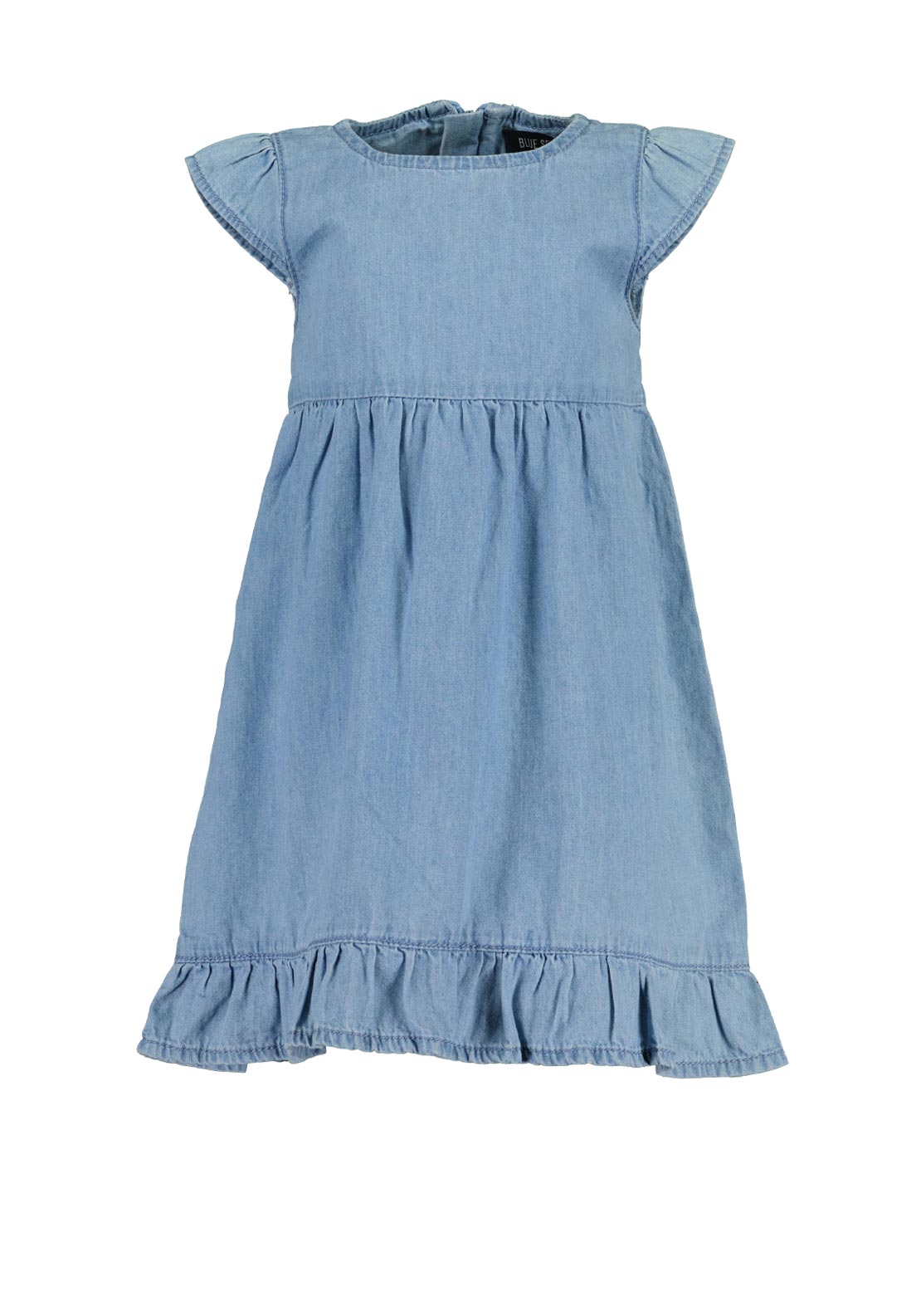 Blue Seven Baby Girl Denim Dress, Blue - McElhinneys