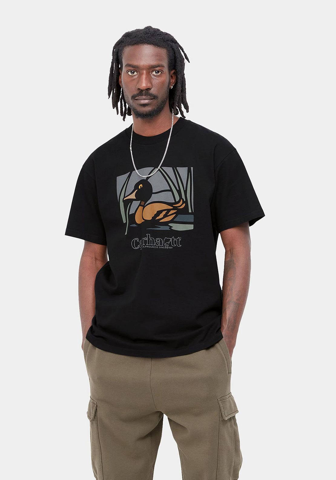 Carhartt Duck Pond T-Shirt, Black McElhinneys