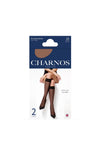 Charnos Trouserwear Sheer Knee High 2 Pack , Sherry