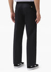 Dickies 873 Slim Straight Work Trousers, Black