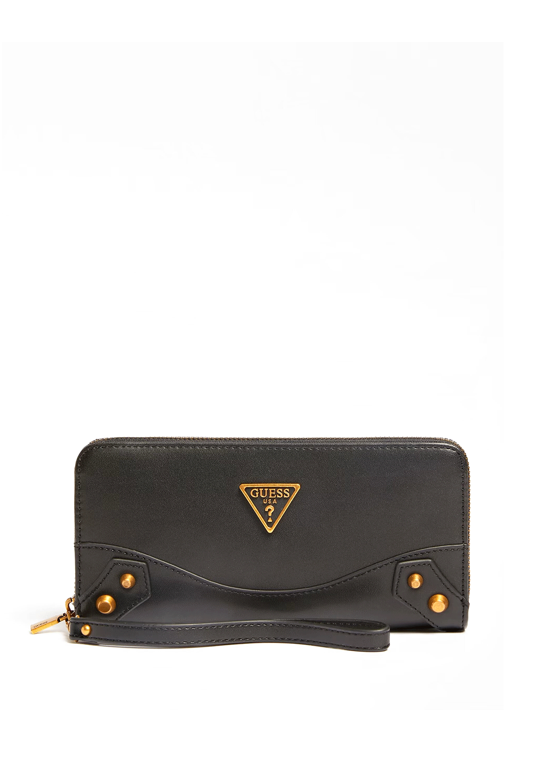 Guess Amantea Zip Around Wallet, Black