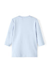 Name It Baby Girl Thya Long Sleeve Top, Eventide