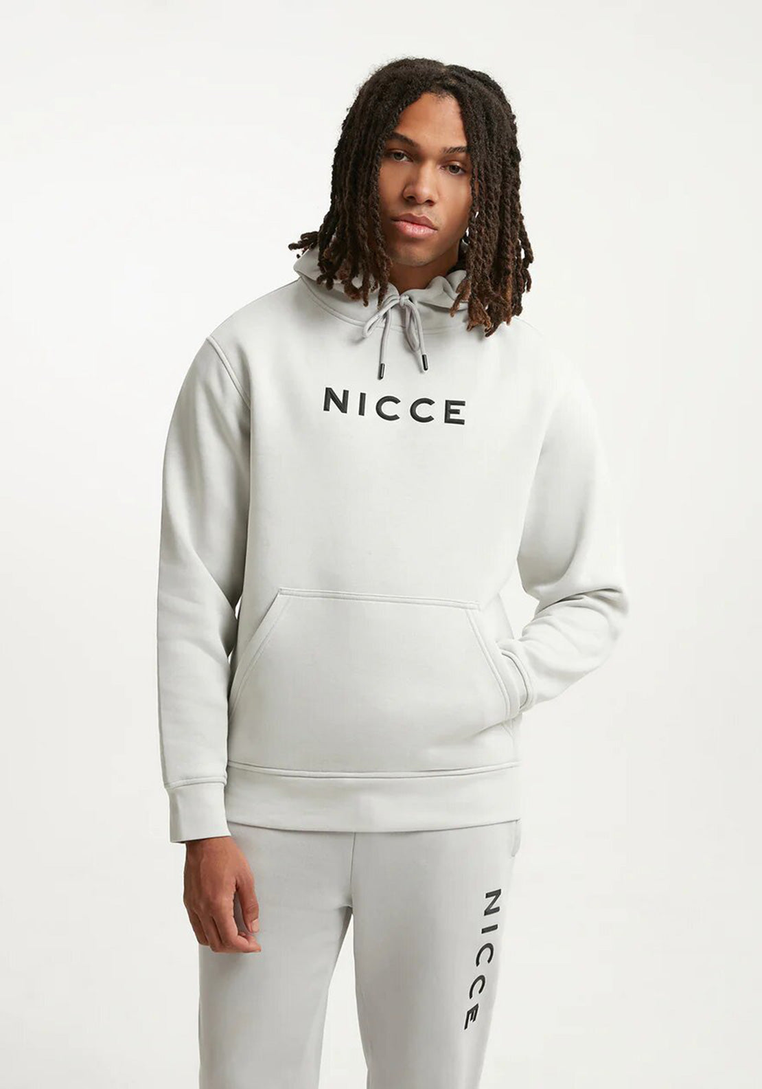 Nicce Clothing Nicce Loungewear NICCE Compact Hoodie, Oyster Grey