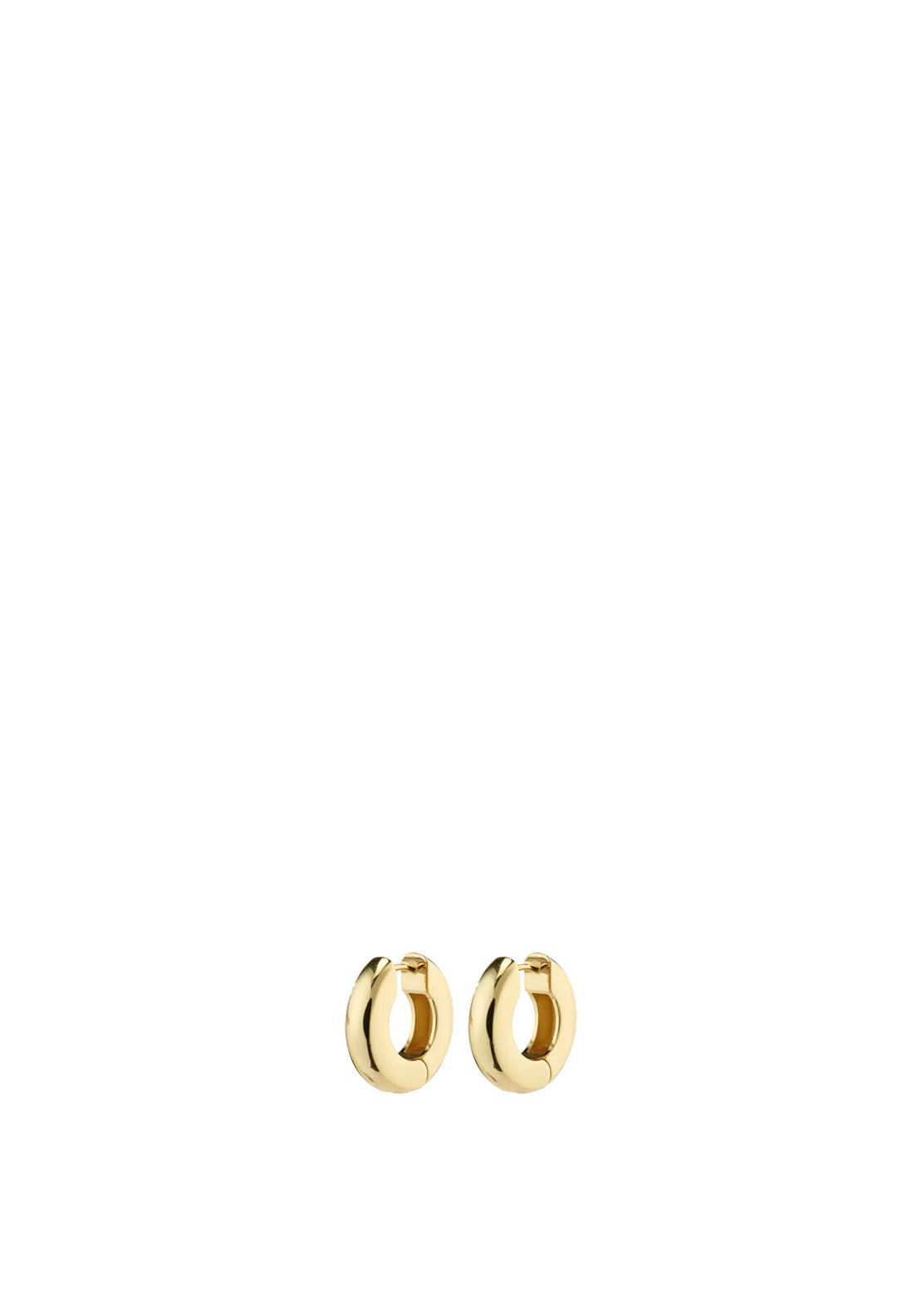 Pilgrim Learn Chunky Hoop Earrings, Gold