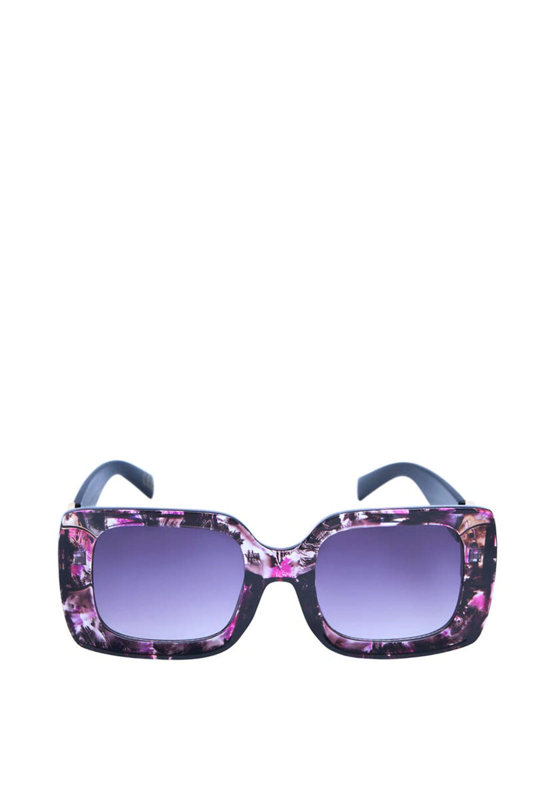 Powder Luxe Cece Tortoise Shell Sunglasses, Violet
