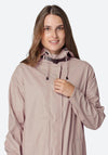 Ilse Jacobsen Rain71 Long Raincoat, Adobe Rose