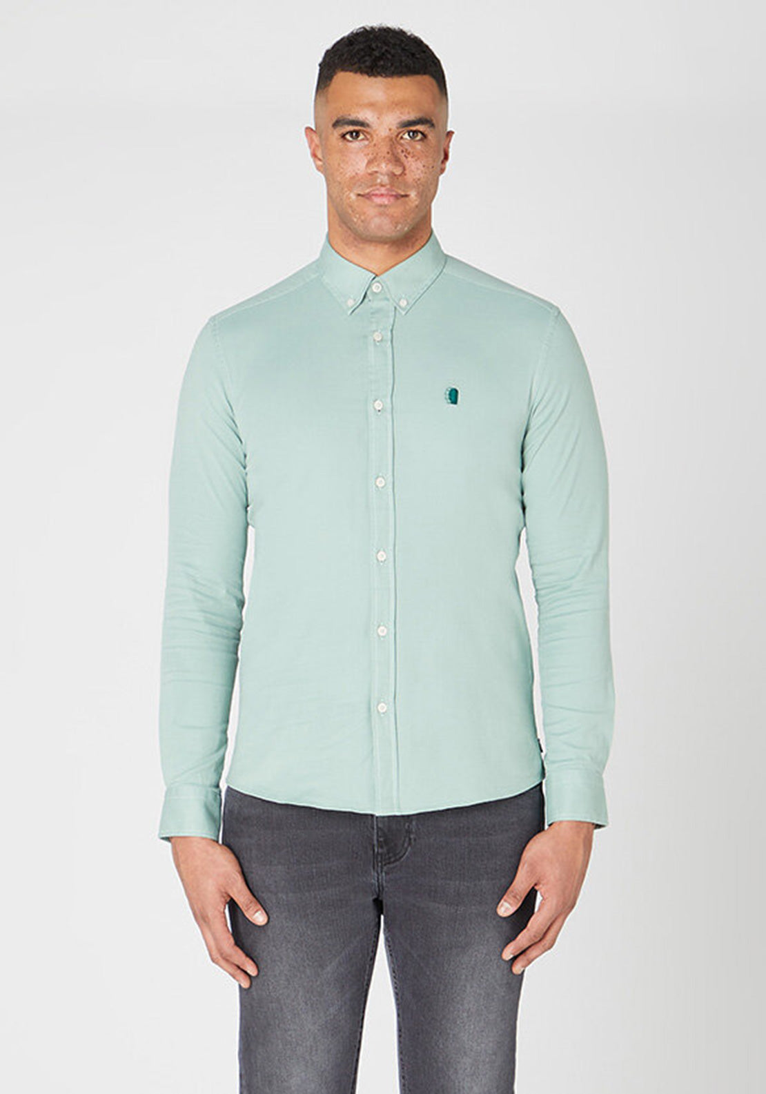 Remus Uomo Ashton Slim Shirt, Green