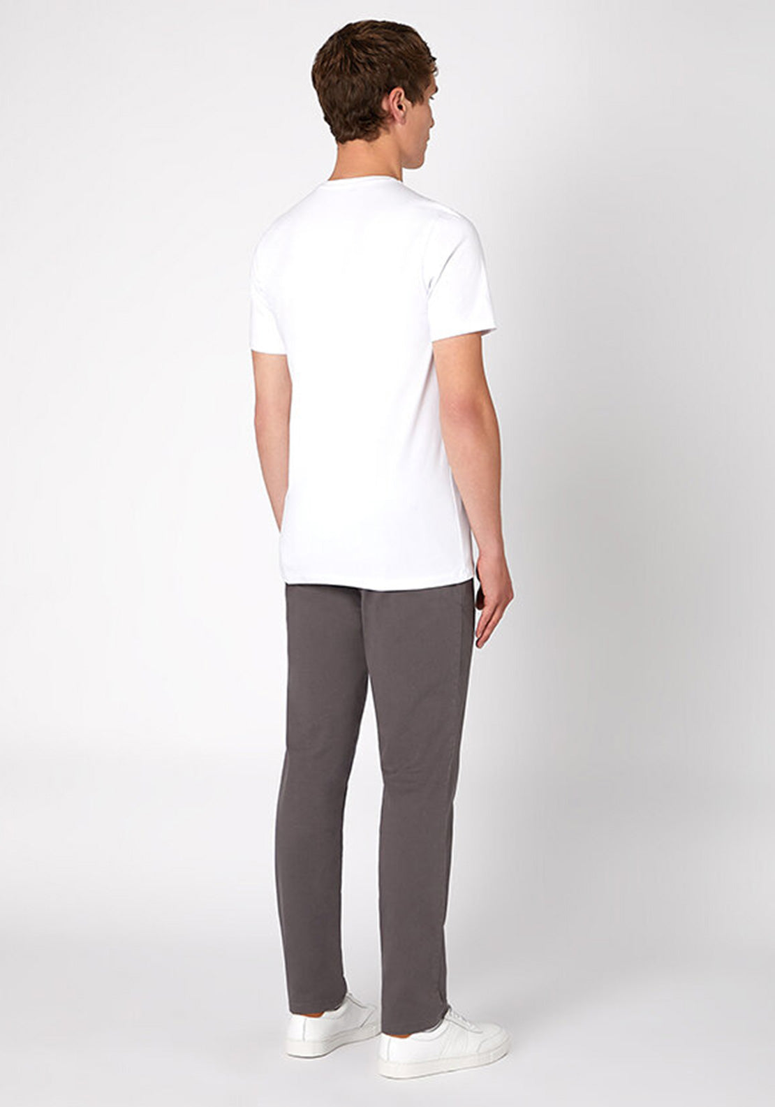 Remus Uomo Eldon Cotton Stretch Chinos, Anthracite