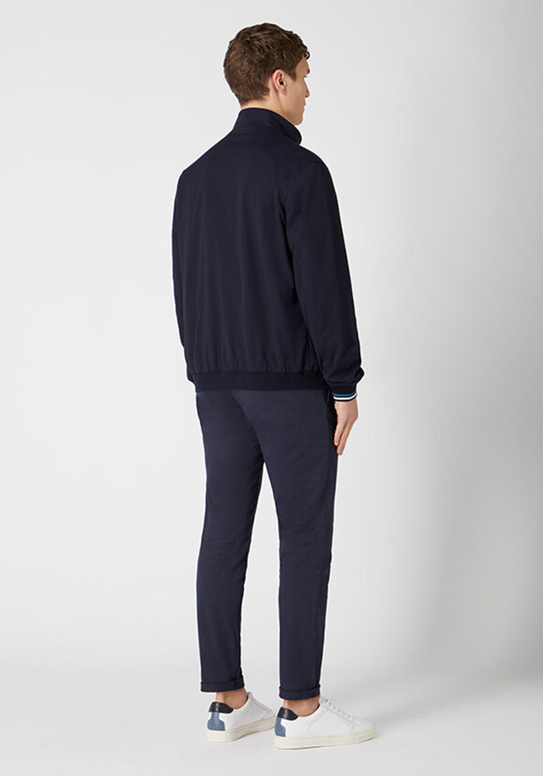 Remus Uomo Toby Full Zip Track Jacket, Navy