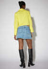 SOMETHINGNEW Kendall Denim Mini Skirt, Medium Blue